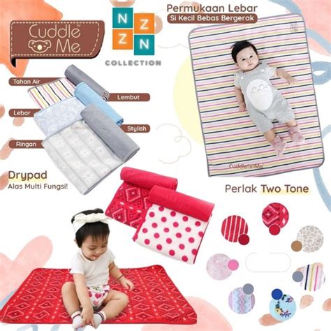 Jual Alas Ompol Cuddle Me Dry Pad Kain Perlak Modern Bayi Waterproof