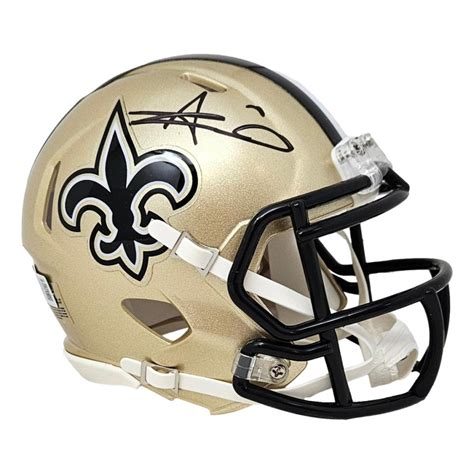 Alvin Kamara Signed Saints Speed Mini Helmet Beckett Pristine Auction