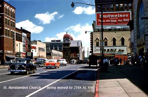 Vintage Downtown Canton Ohio Image Stark County Ohio Canton Ohio