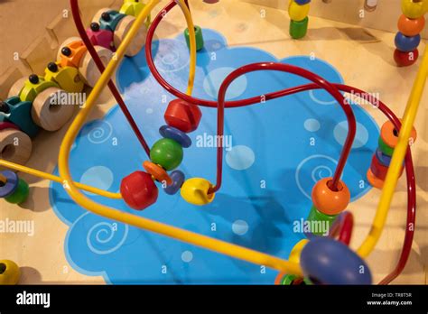 Color Wooden Car Toys Wooden Toys Stock Photo Alamy