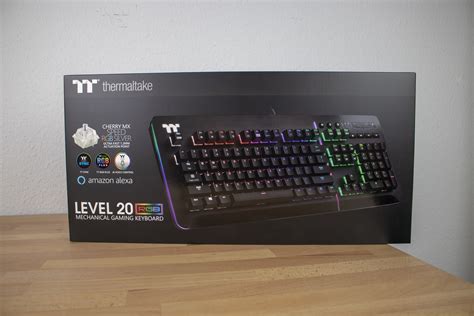 Thermaltake Level Rgb Gaming Keyboard With Impressive Rgb Lighting