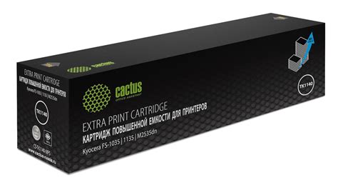 Лазерный картридж Cactus CS TK1140 MPS TK 1140 черный увеличенной