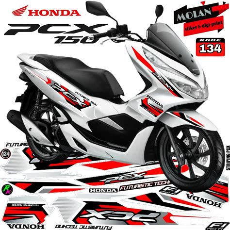 Decal Sticker Striping Variasi Honda PCX 150 2018 2021 PCX Abs PCX