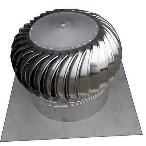 24 Inch Stainless Steel Ss 304 Wind Turbine Roof Ventilator At Rs 2000 In Chinchwad