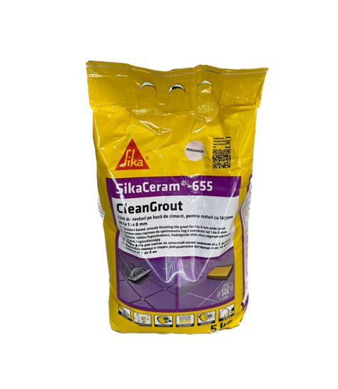 SikaCeram 655 CleanGrout Pergamon 5 Kg