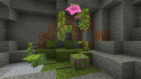 Top 3 features of Minecraft Lush Cave biome!