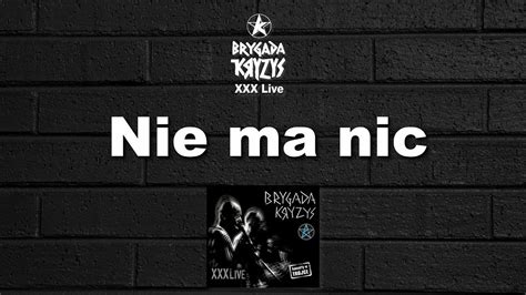 Brygada Kryzys Nie Ma Nic Brygada Kryzys Xxx Live Polskie Radio