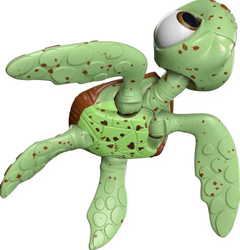 Disney Pixar Featured Favorites Crush And Squirt Finding Nemo Collectable Turtle Figures Highly