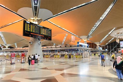 Kuala Lumpur Airport Interior Editorial Photography - Image of malaysia, kuala: 51336417