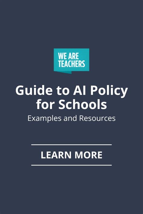 How To Write an AI Policy for Schools: Examples and Resources