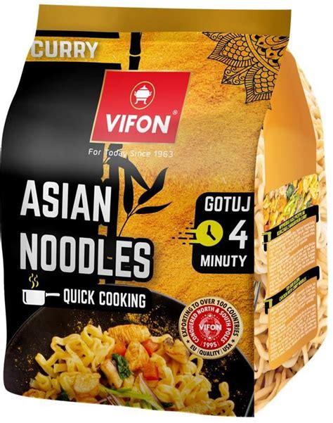 Vifon Makaron Pszenny Z Curry Asian Noodles Do Gotowania G Ceny I