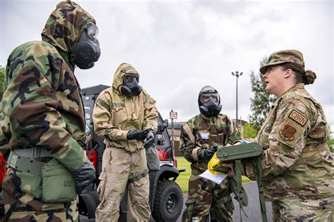 423d Ces Emergency Management Conducts Cbrne Exercise