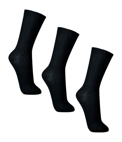 Kit 3 Meias Cano Longo Algodão Lupo Sport 03292 089 Pretas lingerie br