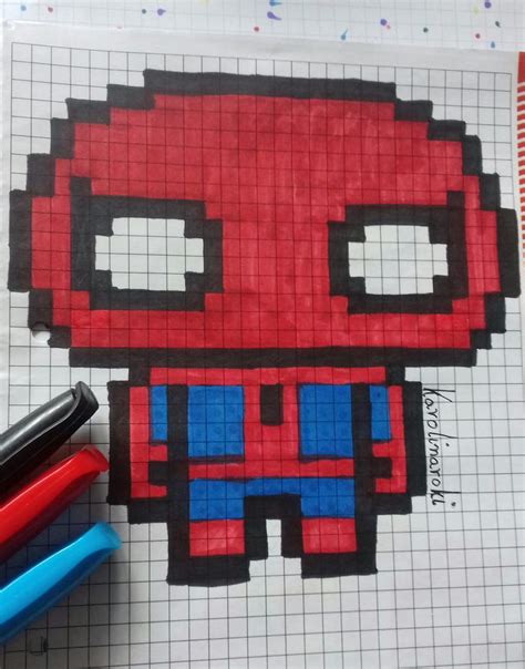 spider-man | Pixel art, Art, Spiderman