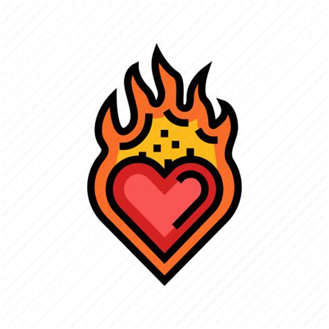 Passion Fire Flame Hot Burn Bonfire Icon Download On Iconfinder