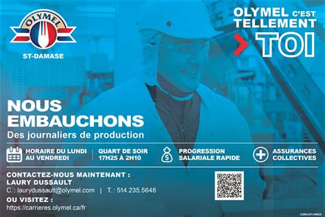 Journalier De Production Le Journal De Chambly