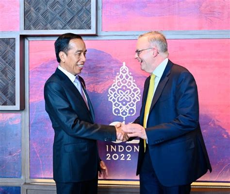 Foto Presiden Jokowi Apresiasi Dukungan Australia Untuk G Indonesia