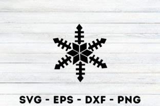 Snowflake Silhouette Svg Graphic by MagaArt · Creative Fabrica