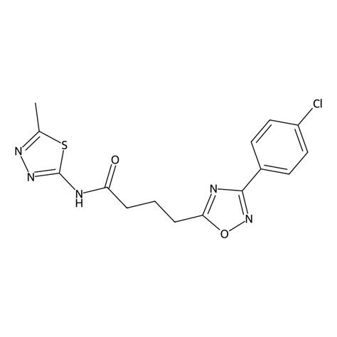 Buy 4 3 4 Chlorophenyl 1 2 4 Oxadiazol 5 Yl N 5 Methyl 1 3 4