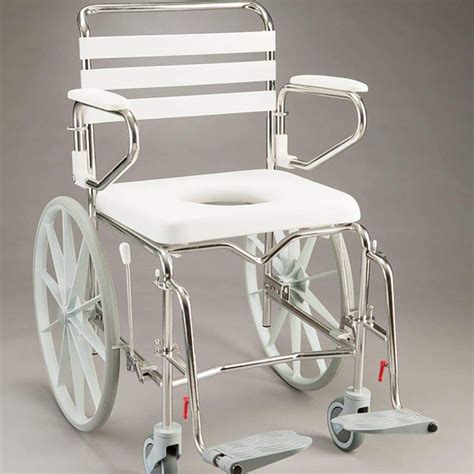 Mobile Shower Commode Chair Large Range Fast Courier Delivery And Low