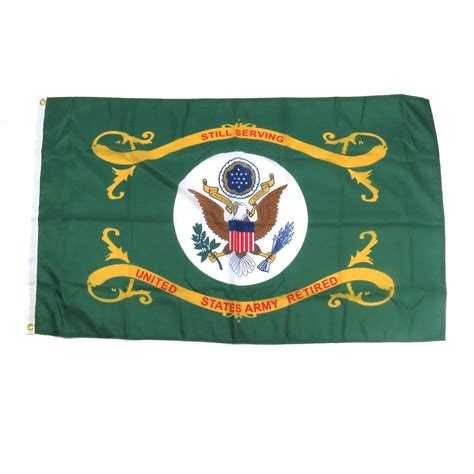 United States Army Retired Flag