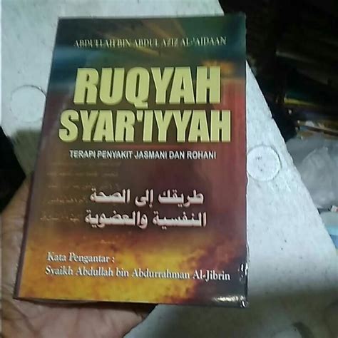 Jual Buku Ruqyah Syar Iyyah Terapi Penyakit Jasmani Dan Rohani Shopee