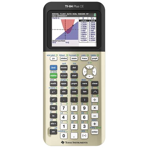 Texas Instruments TI 84 PLUS CE Hesap Makinesi Altın 27710