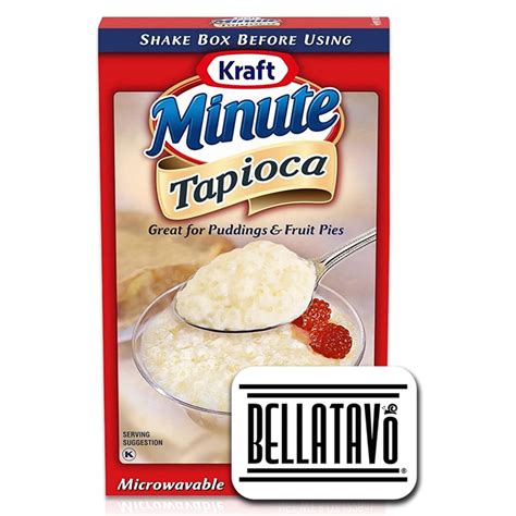 Paquete De Tapioca Minute Incluye Una Caja Kraft Minute Tapioca De