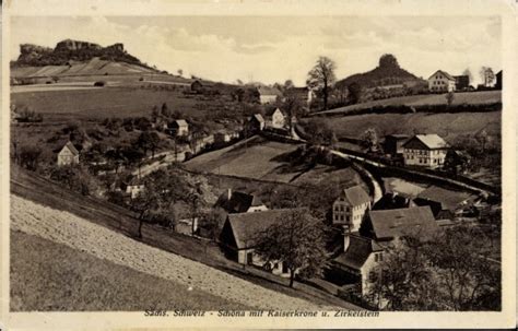 Ansichtskarte Postkarte Schöna Sächsische Schweiz akpool de