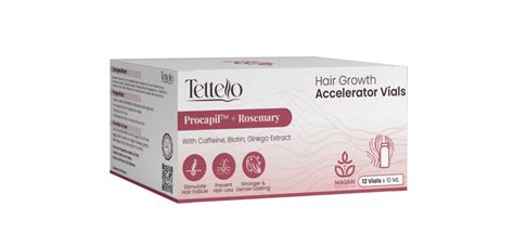 Tettello Hair Growth Accelerator Vials Maqam Cosmetics