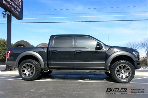 Ford Raptor With 22in Black Rhino Warlord Wheels Exclusively From