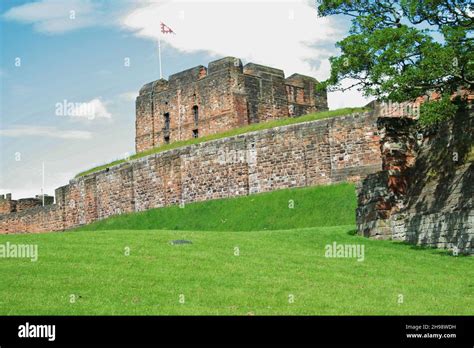 Carlisle Castle England Stock Photo Alamy