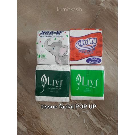 Jual Tissu POP UP Livi Eco Evo Premium See U Gajah Jolly Shopee Indonesia