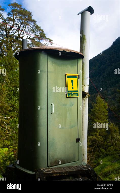 New Zealand Southland Fiordland National Park Back Country Toilet At