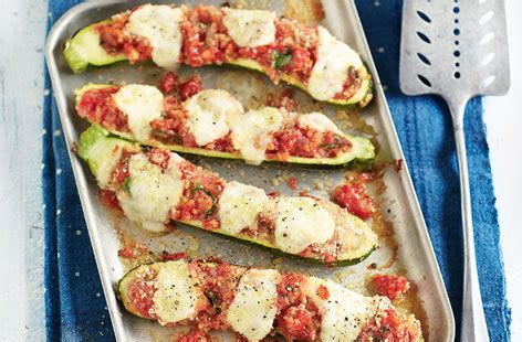 Stuffed Courgette Recipe Vegetarian Recipes Tesco Real Food