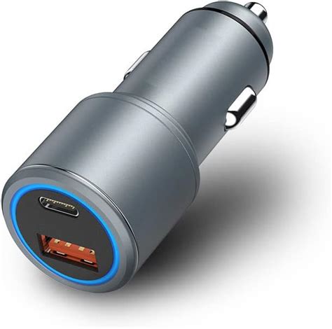 Carregador Veicular Universal 38w Turbo 2 Entradas 1 Usb E 1 Usb C