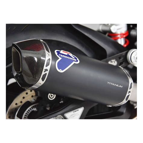 Silencieux Termignoni homologué titane noir carbone pour BMW S1000RR