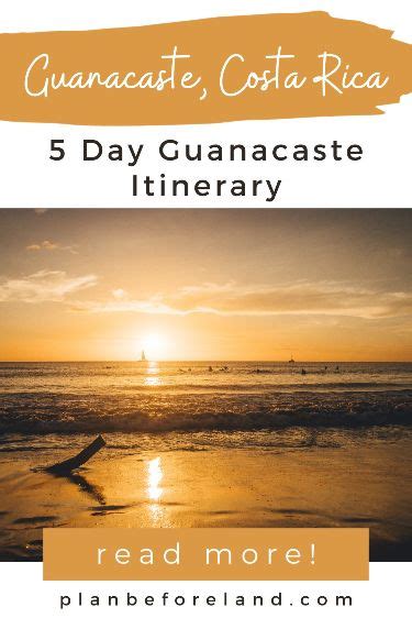 Guanacaste Costa Rica Itinerary 5 Days In Guanacaste Province Costa