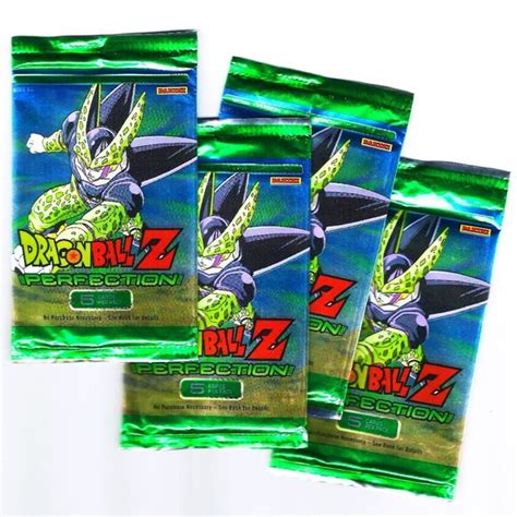 Panini Toys New Dragonball Z Perfection Booster Packs Dbz Anime