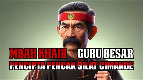 Mbah Khair Guru Besar Pencipta Pencak Silat Cimande Youtube