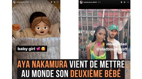 Aya Nakamura Vient D Accoucher De Son Deuxi Me B B Youtube