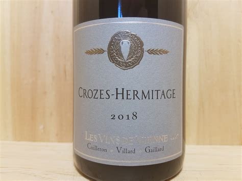 Crozes Hermitage 2018 Les Vins De Vienne 75 Cl Rouge La Boutique Du