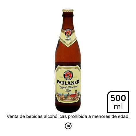 Cerveza Clara Paulaner Original Müncher Hell 500 Ml Walmart En Línea