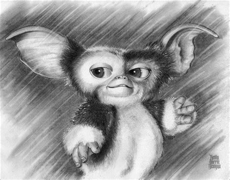 Gremlins Gizmo Drawing