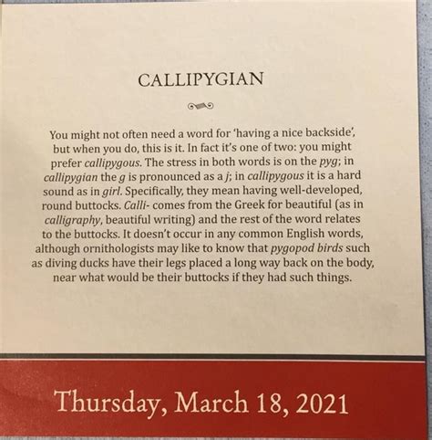 Callipygian You Might Not Often Need A Word For Having A Nice Backside