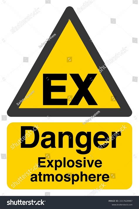 Safety Warning Sign Flammable Hazard Iso Stock Vector Royalty Free