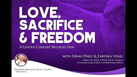 Lenten Recollection Concert YouTube