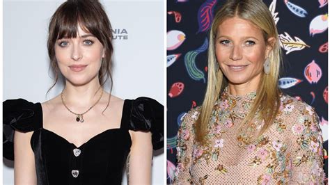 Dakota Johnson and Gwyneth Paltrow at Gucci Fashion Show