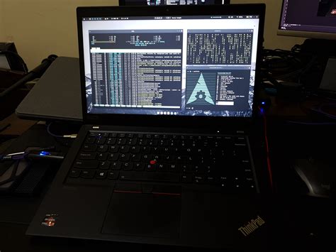 T14s gen 1 looks good with archcraft : r/thinkpad