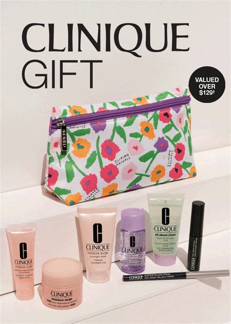 Current & Upcoming Clinique Gifts - August 2022